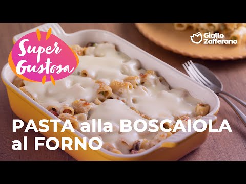 PASTA alla BOSCAIOLA al FORNO๐ suuuper filante!