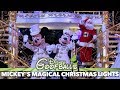 Mickey S Magical Christmas Lights Tree Lightning Christmas Disneyland Paris 2017