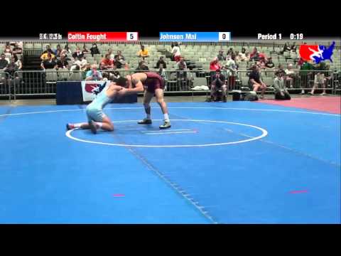 Coltin Fought vs. Johnson Mai at 2013 Junior Nationals - FILA - FS