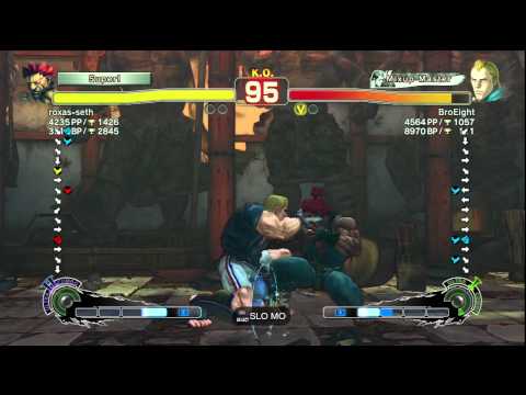 SSF4 AE Ver. 2012: Roxas [Akuma] vs. BroEight [Abel] - PSN Ranked Match
