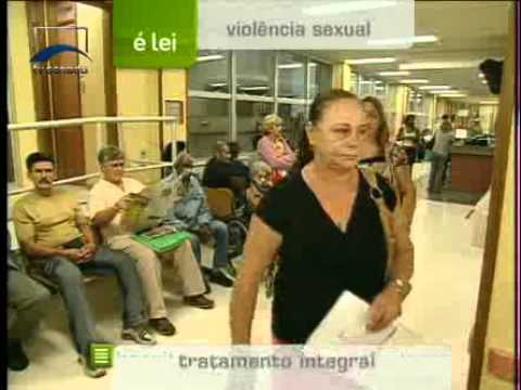 É Lei - Vitimas de violência sexual tem atendimento garantido.