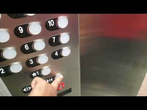 Modernized Rare EMCESL Traction Elevators at Gemma Apartments Los Angeles, CA