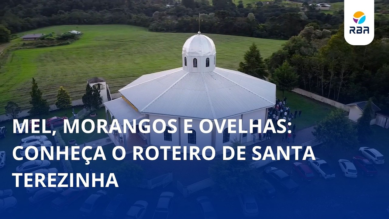 Mel, morangos e ovelhas: conheça o roteiro de Santa Terezinha