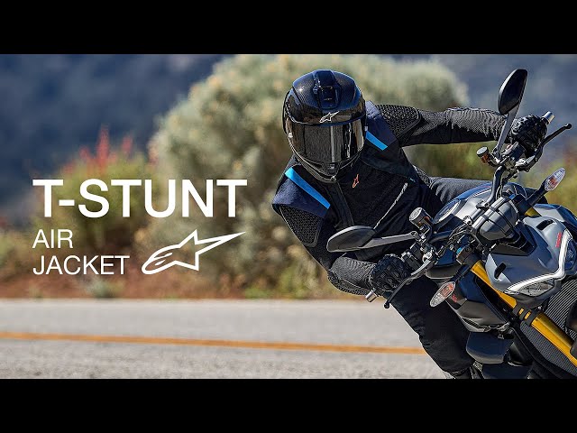 Alpinestars Adult Men T-Stunt Air Jacket S M L XL 2XL 3XL 4XL Black Red Blue White 31