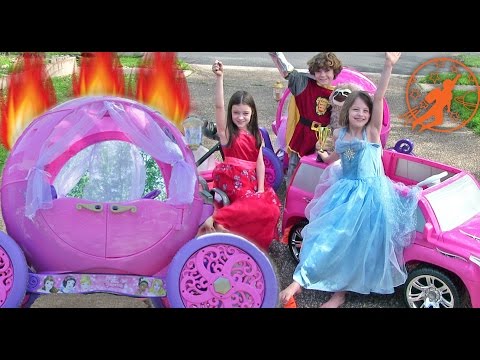 Little Princesses 6 - The Prince, The Ride On Pink Princess Carriage and The Kids Car Race