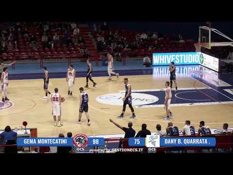 Gema Montecatini - Dany Basket Quarrata