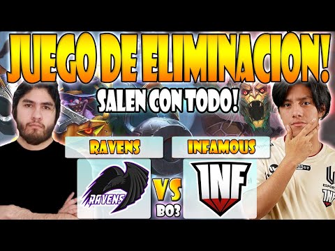 INFAMOUS VS RAVENS BO3[GAME 3]ELIMINACIÓN- BTS PRO SERIES SEASON 11:AMERICAS  - DOTA 2 PRO