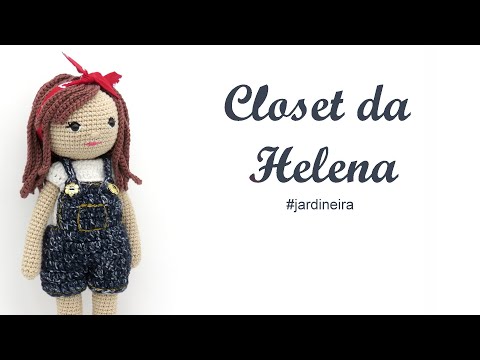 Closet da Helena - Jardineira  -  por @ArteeManhaKids