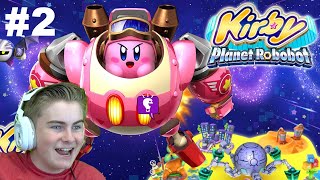 Lets Play Kirby Planet Robot Part 2 on HobbyFamilyTV