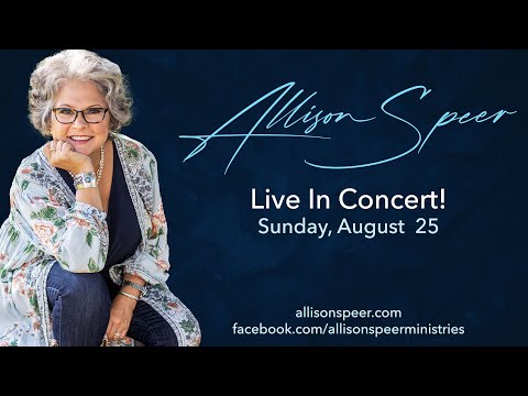 Allison Speer • In Concert • August 25, 2024