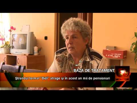 Ştrandul termal "Bidi" atrage şi în acest an mii de pensionari