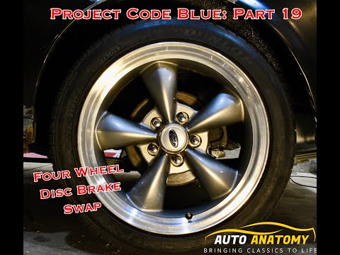 $300 Four Wheel Power Disc Brake Swap: 1965 Mustang Project Code Blue