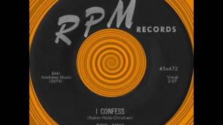 I CONFESS, Paul Anka, RPM #472  1956