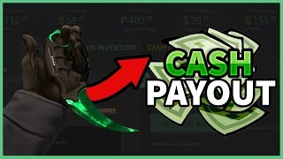 SELL CSGO SKINS FOR PAYPAL CASH | TURN KNIVES/GUNS/INVENTORY SKINS INSTANTLY FOR MONEY (SKINS.CASH)
