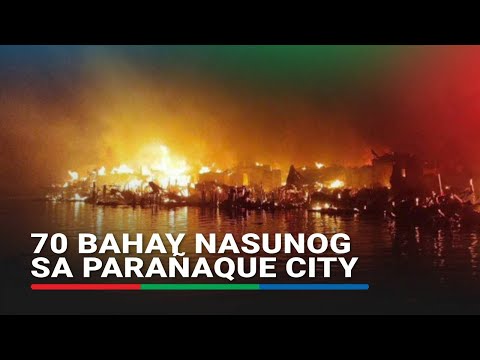 70 bahay nasunog sa Parañaque City