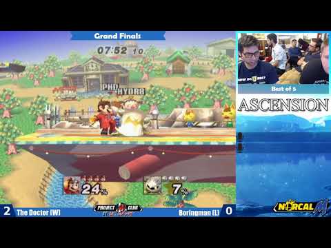 "Ascension 9/28/19" - The Doctor (Mario) v. Boringman (MK) - Grand Finals