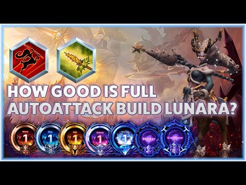 Lunara Leaping Strike - HOW GOOD IS FULL AUTOATTACK BUILD LUNARA?! - B2GM Season 1 2025
