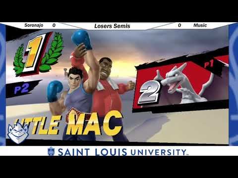 SLU Smash 4 Biweekly #14 - Losers Semis - Soronajo (Charizard, RosaLuma) vs Music (Little Mac)