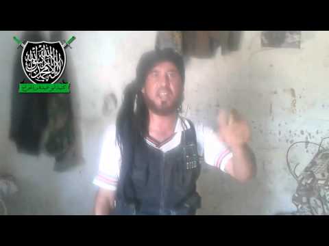 رسالة موجهة من كتيبة أبو عبيدة بن الجراح لرئيس مفرزة الأمن العسكري في مدينة الحارة في ريف درعا