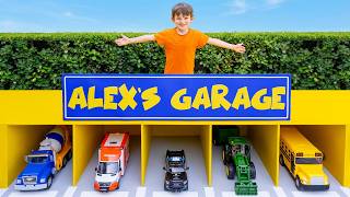 Guess the Transport Sound! Big Car Adventure with Alex & Dasha