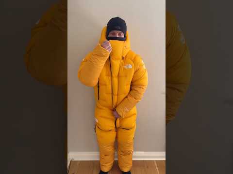 The North Face Summit Series Himalayan Suit 🏔️❄️ #asmr #asmrunboxing #thenorthface #mountain