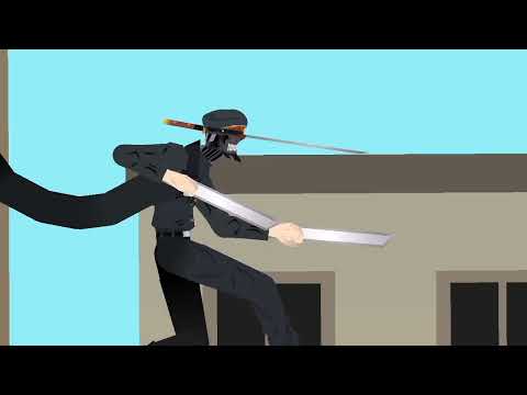 chainsaw man vs katana man (stick nodes)