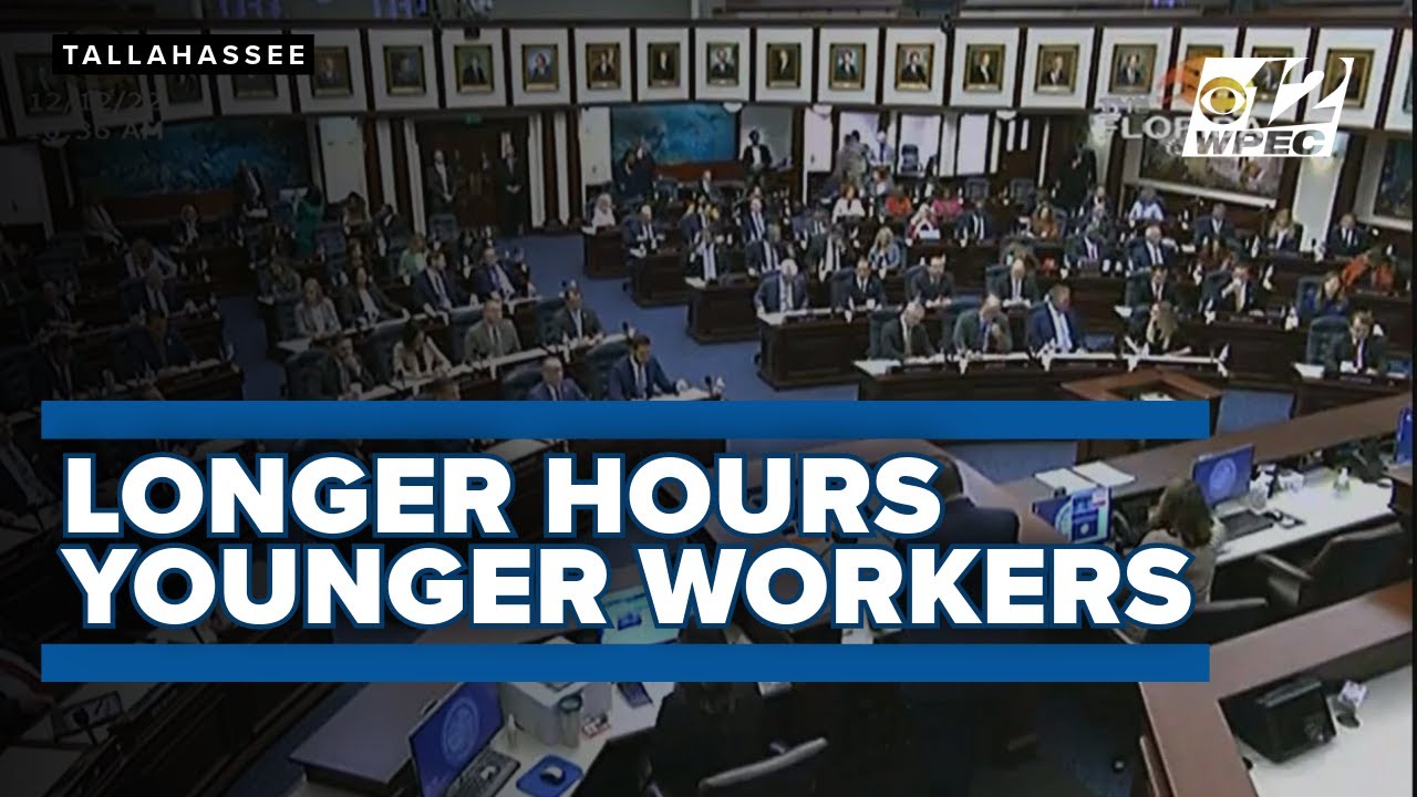Florida Senate weighs loosening child labor laws, allowing longer hours and younger workers