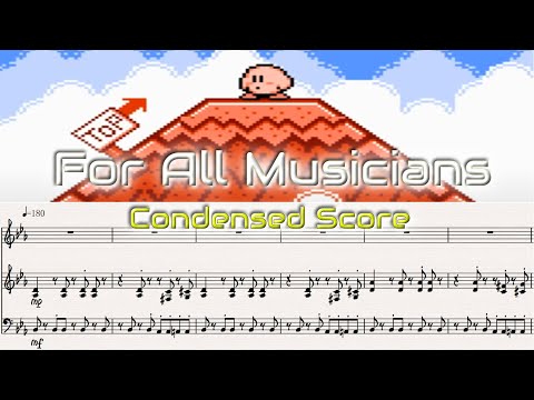 Yogurt Yard (from Kirby's Adventure)-Sheet Music