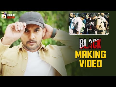 Aadi's BLACK Movie MAKING | Aadi Sai Kumar | Kaushal Manda | Darshana Banik | Mango Telugu Cinema — Black