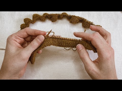 Knit a Folded Hem | Knitting Tutorial