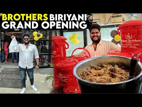 Biriyani brothers grand opening at mogappair | Biriyani vettai |