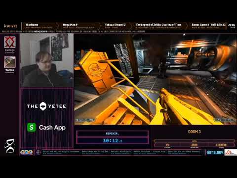 Doom 3 en 1:08:30 (Any%) [SGDQ2020]