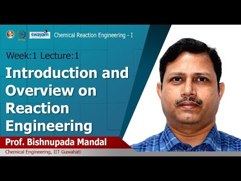 Chemical reaction engineering I Introduction Video