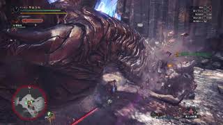 【MHW】クシャルダオラ太刀ソロ３分１１