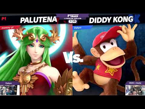 FREAKS Ultra 58 Singles Losers Semis: HMO | Dezly (Palutena) vs Dakpo (Diddy Kong)