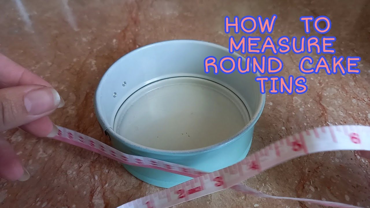 Watch video HOW TO MEASURE ROUND CAKE TINS/PANS | HOW TO MEASURE CAKE TINS - Part 1| BY SABA'S BEGINNERS GUIDE Now HOW TO MEASURE ROUND CAKE TINS/PANS | HOW TO MEASURE CAKE TINS - Part 1| BY SABA'S BEGINNERS GUIDE
