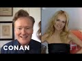 Kristin Chenoweth Changes Outfits Mid-Interview - CONAN on TBS