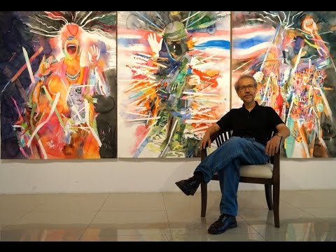 สมศักดิ์ เชาวน์ธาดาพงศ์ ตอน งานกระดาษและสีน้ำ Works on paper & Watercolours