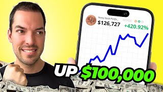 How I Made 100K Trading PENNY STOCKS in less than 6 months!