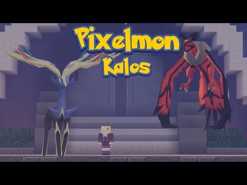 Minecraft: Pixelmon Kalos Map Trailer - Pokemon X & Y Recreated