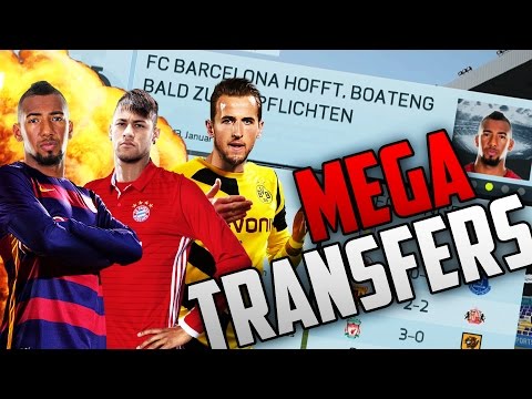 FIFA 16 KARRIERE - BOATENG & NEYMAR TRANSFER!! KANE ZUM BVB?! FIFA 16 KARRIERE TOTTENHAM HOTSPUR #10