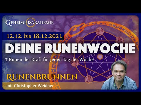 Runenorakel: Deine #Runenwoche vom 12.12. bis zum 18.12.2021 #Wochenorakel #Runen