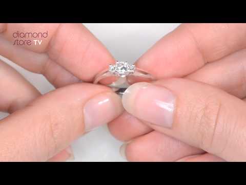 FT25 - Lauren Platinum 3 Stone 0.25CT Diamond Ring