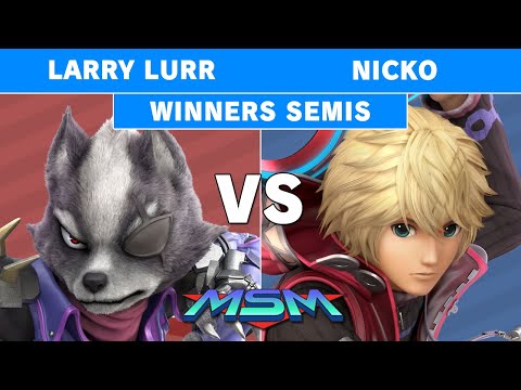 MSM 229 - Larry Lurr (Wolf) Vs Demise | Nicko (Shulk) Winners Semis - Smash Ultimate