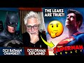 WTF?! James Gunn RESPONDS to DCU Drama, Superman Plot LEAKS Were REAL?! + Batman Rumour!