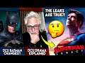 WTF James Gunn RESPONDS To DCU Drama Superman Plot LEAKS Were REAL Batman Rumour