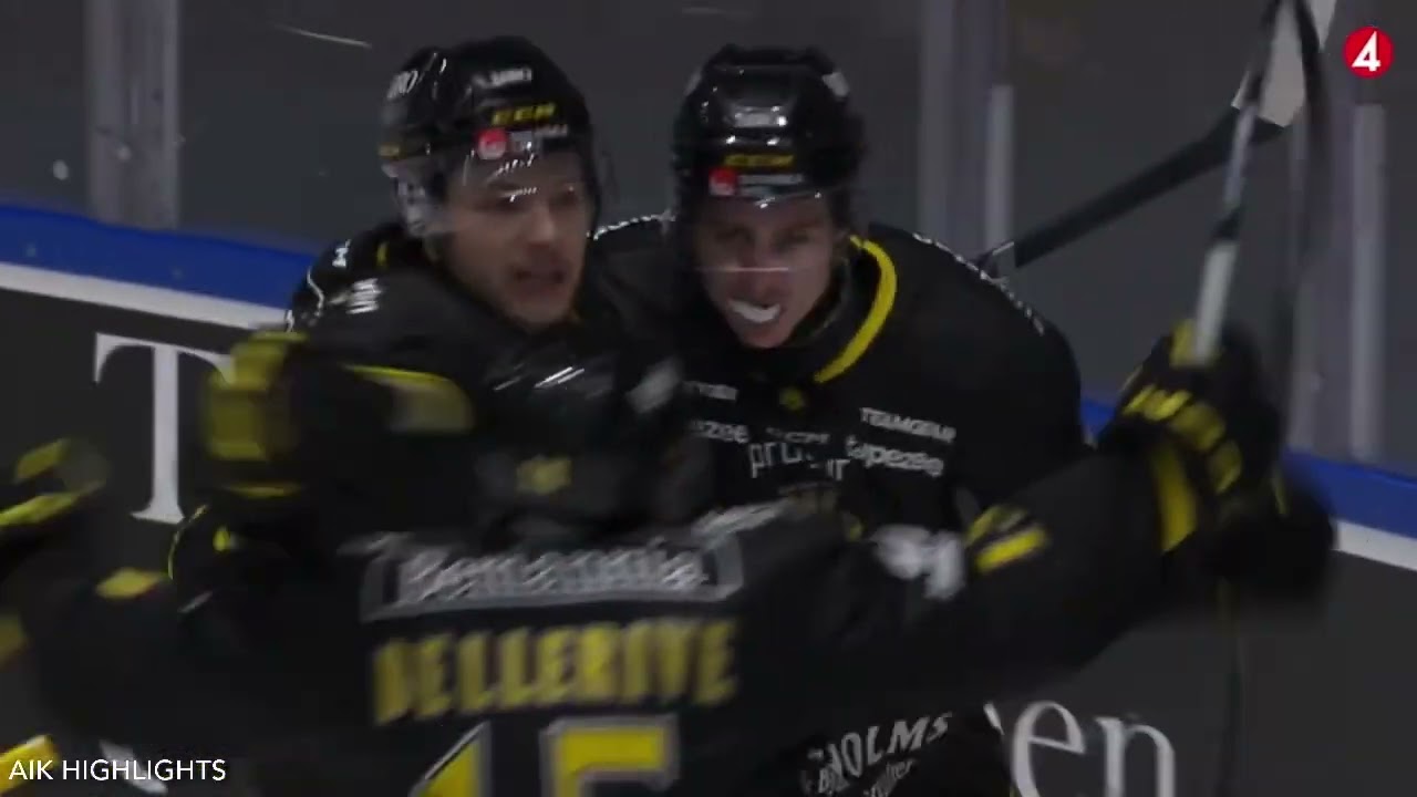 AIK - Björklöven | Hockeyallsvenskan 2024/25 Kvartsfinal 6:7