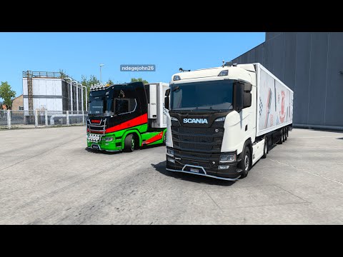 The Italian Job 🇮🇹: Milano to Roma| SCS Multiplayer Convoy| ETS2 1.41| Scania| G29|4K