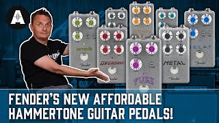 Video thumbnail for Fender Hammertone Pedals - New Affordable Range of FX Pedals! by Andertons Music Co