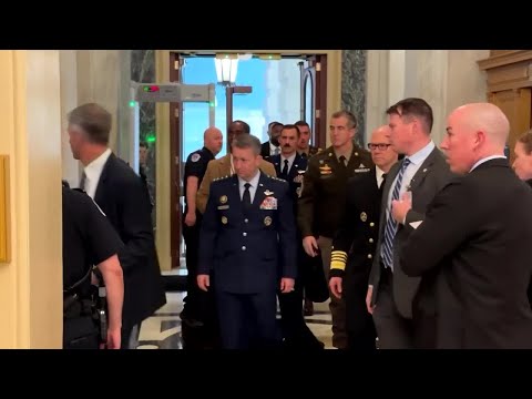 Navy admiral who ordered attack that killed boat strike survivors briefs lawmakers